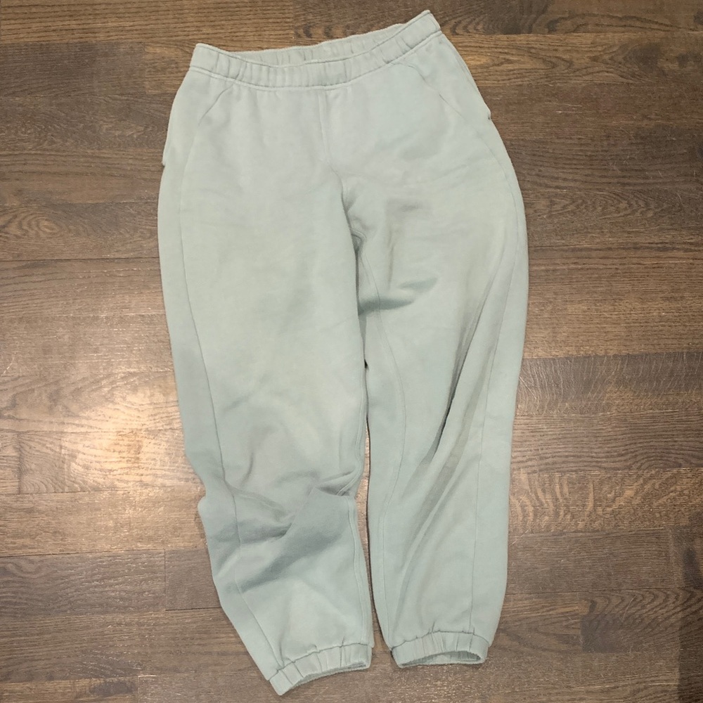 lululemon athletica Light Sage Green Jogger Pants